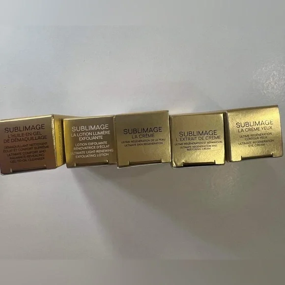 Chanel SUBLIMAGE Travel 8 Pieces Bundle  with SUBLIMAGE Pouch 6”x4.5” And Jars - Picture 4 of 16